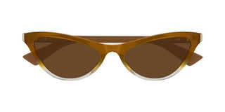 Bottega Veneta BV1414S women Brown Cat Eye Sunglasses