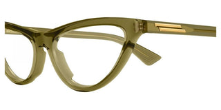 Bottega Veneta BV1416O women Green Cat Eye Eyeglasses