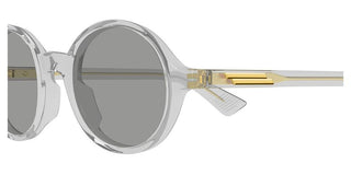 Bottega Veneta BV1430S unisex Grey Round Sunglasses