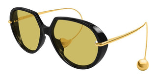 Bottega Veneta BV1436S unisex Black Sunglasses