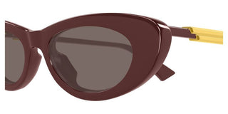 Bottega Veneta BV1447S women Red Cat Eye Sunglasses