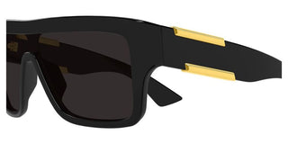 Bottega Veneta BV1451S unisex Black Geometric Sunglasses