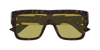 Bottega Veneta BV1451S unisex Havana Geometric Sunglasses