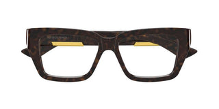 Bottega Veneta BV1455O women Havana Squared Eyeglasses