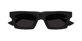 Bottega Veneta BV1457S unisex Black Squared Sunglasses