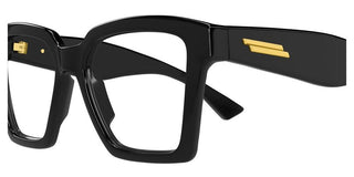 Bottega Veneta BV1458O women Black Squared Eyeglasses