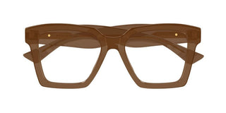 Bottega Veneta BV1458O women Brown Squared Eyeglasses