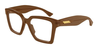 Bottega Veneta BV1458O women Brown Squared Eyeglasses