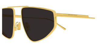 Bottega Veneta BV1466S women Gold Pilot Sunglasses