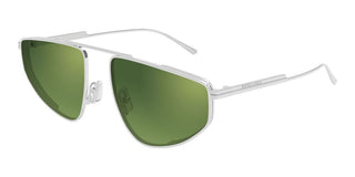 Bottega Veneta BV1466S women Silver Pilot Sunglasses