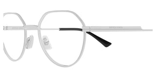 Bottega Veneta BV1468O unisex Silver Round Eyeglasses