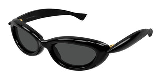 Bottega Veneta BV1484S women Black Cat Eye Sunglasses