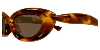 Bottega Veneta BV1484S women Havana Cat Eye Sunglasses