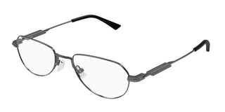 Bottega Veneta BV1510O unisex Ruthenium Round Eyeglasses