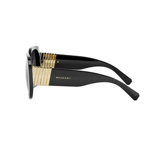 BVLGARI Tubogas BV40058I women Black Geometric Sunglasses