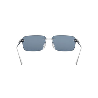 BVLGARI Finissimo BV40062U men Silver Rectangle Sunglasses