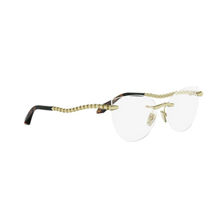 BVLGARI Serpenti Viper BV50082U women Gold Cat Eye Eyeglasses
