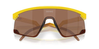 Oakley Bxtr Oo 9280 Unisex Yellow Shield Sunglasses