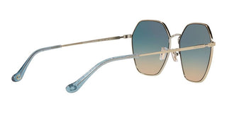 Coach C7998 CH 7132 women Gold Geometric Sunglasses