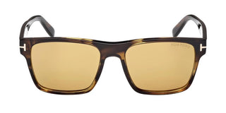 Tom Ford CALDER FT1205 men Havana Squared Sunglasses