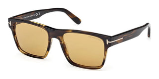 Tom Ford CALDER FT1205 men Havana Squared Sunglasses