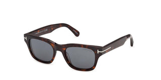Tom Ford CALEB-02 FT 1357 unisex Havana Squared Sunglasses