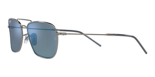 Ray-Ban CARAVAN REVERSE R0102S unisex Ruthenium Geometric Sunglasses
