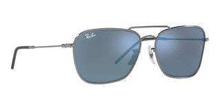 Ray-Ban CARAVAN REVERSE R0102S unisex Ruthenium Geometric Sunglasses