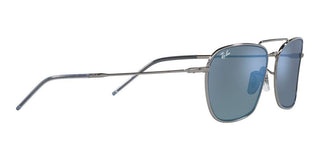 Ray-Ban CARAVAN REVERSE R0102S unisex Ruthenium Geometric Sunglasses
