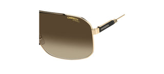 Carrera CARRERA 1043/S men Gold Geometric Sunglasses