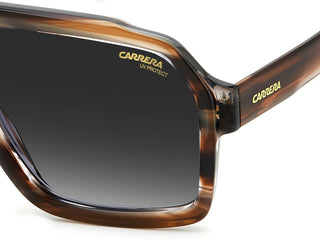 Carrera CARRERA 1053/S men Brown Squared Sunglasses