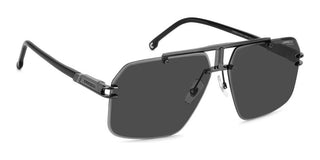 Carrera 1054/S men Ruthenium Squared Sunglasses