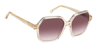 Carrera Carrera 3026/s Women Rose Gold Squared Sunglasses