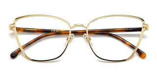 Carrera 3039 women Gold Butterfly Eyeglasses