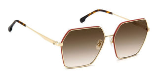 Carrera Carrera 3057/s Women Gold Geometric Sunglasses