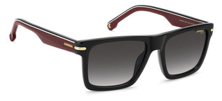 Carrera Carrera 378/s Men Black Rectangle Sunglasses