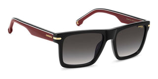 Carrera Carrera 378/s Men Black Rectangle Sunglasses