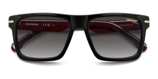 Carrera Carrera 378/s Men Black Rectangle Sunglasses