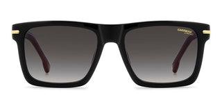 Carrera Carrera 378/s Men Black Rectangle Sunglasses
