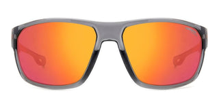 Carrera CARRERA 4018/S men Grey Geometric Sunglasses