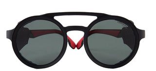Carrera Carrera 5046/s Unisex Black Round Sunglasses