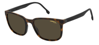 Carrera 8046/S men Havana Squared Sunglasses