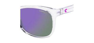 Carrera CARRERA 8054/S men Transparent Squared Sunglasses