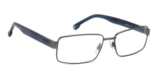 Carrera 8887 men Grey Geometric Eyeglasses