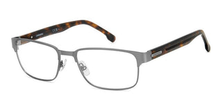Carrera 8891 men Grey Geometric Eyeglasses