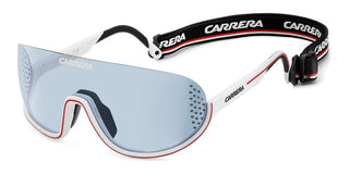 Carrera Carrera Eyedra Men White Shield Sunglasses