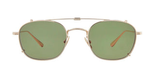 GARRETT LEIGHT CASCADE CLIP unisex Gold Squared Eyeglasses