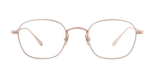 GARRETT LEIGHT CASCADE M unisex Rose gold Squared Eyeglasses