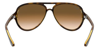 Ray-Ban CATS 5000 RB 4125 unisex Havana Pilot Sunglasses