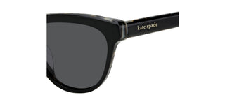 Kate Spade CAYENNE/S women Black Cat Eye Sunglasses